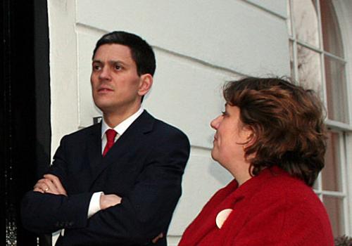 David Miliband and Emily Thornberry