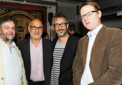 Stephen Poliakoff, Alan Yentob, David Baddiel and Guardian columnist Jonathan Fr