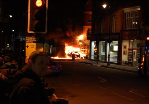 Fire in Hampstead