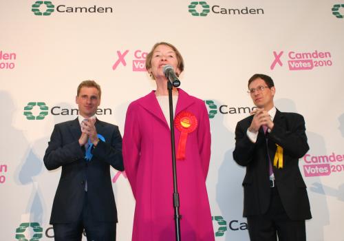 Glenda Jackson is re-elected