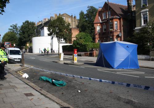 scene in Belsize Park