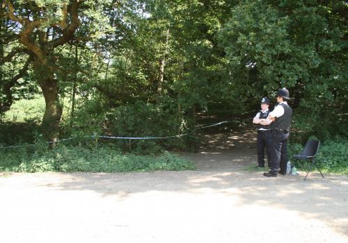 Police on Hampstead Heath