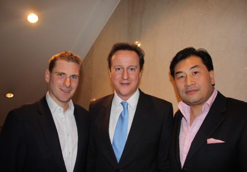 Chris Philp, David Cameron, George Lee