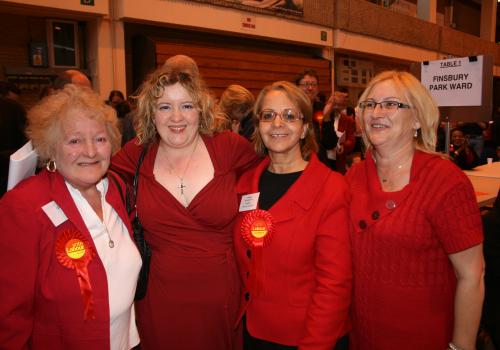 Shelley Coupland and Labour winners