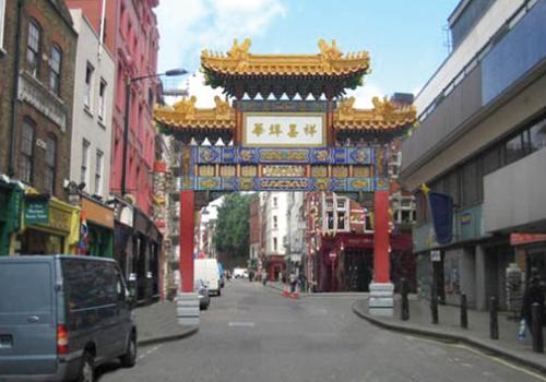 An artist’s impression of how the new Chinatown gateway will look in the West En