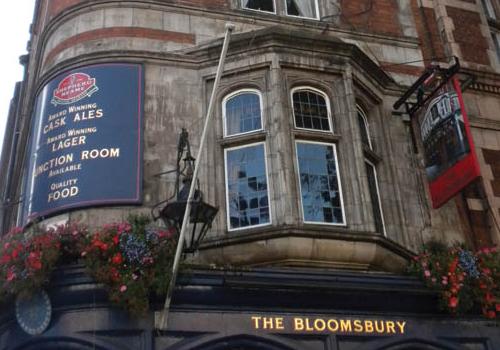 Bloomsbury Tavern - A popular haunt ‘where things go  bump in the night’