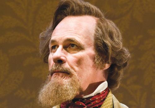 David Rintoul as Charles Dickens in Andersen’s English at Hampstead Theatre