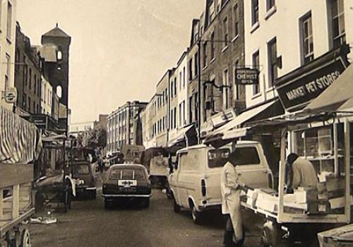 Exmouth Market in the 1970s