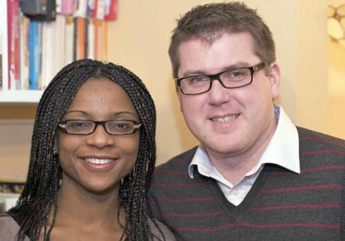 Tory candidate Richard Bunting and wife Chinwe