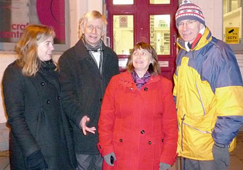 Councillors Stefan Kasprzyk, Tracy Ismail, Emily Fieran-Read and Barry Edwards