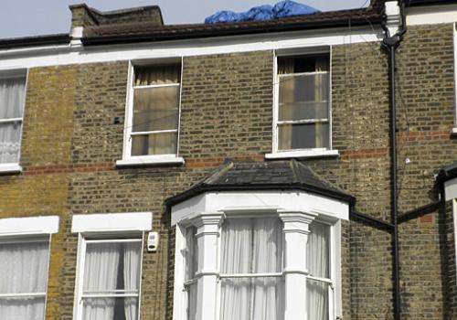 The Witherington Road house that the boy was rescued from