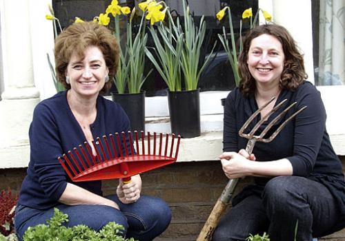 Naomi Schillinger and Nicolette Jones, who has hailed the ‘brilliant idea’  