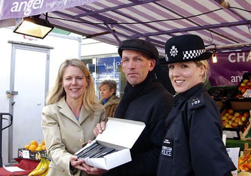 PC McNamara, David Twydell and Christine Lovette