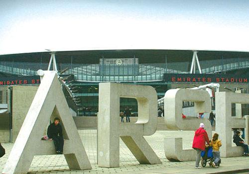 Arsenal’s Emirates Stadium 