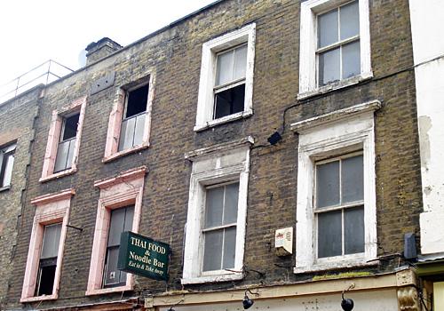 Threatened buildings in Whitecross Street