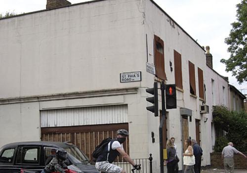 The St Paul’s Road building where flats were planned