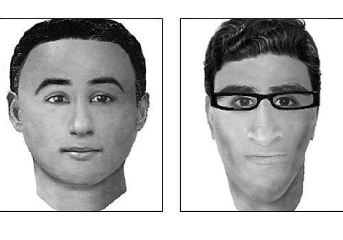 E-fit images issued by police of the suspects