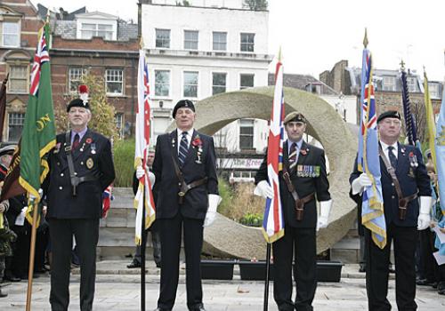 From left: Ron Ranger, Brian Jeanne, Gary Reynolds and Bob King