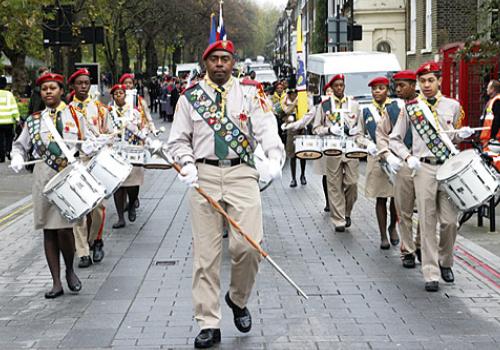 The rangers led byAlex Silcott