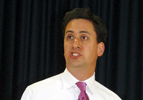 Labour leader Ed Miliband