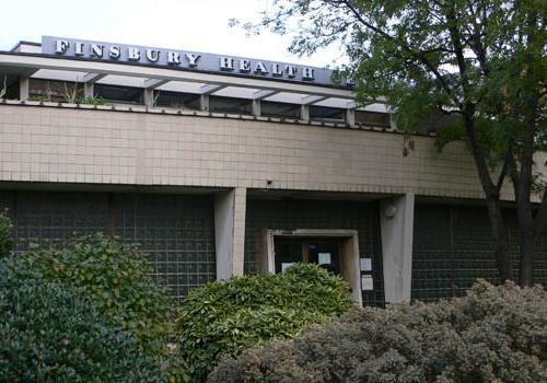 The Lubetkin designed Finsbury Health Centre