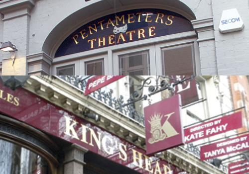 The Pentameters Theatre in Hampstead and the King’s Head in Upper Street