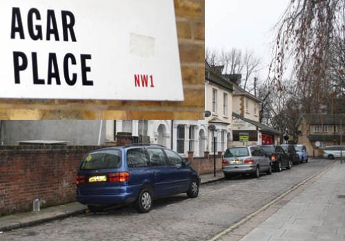 Agar Place, a quiet cobbled street in Camden Town, was named a crime hotspot