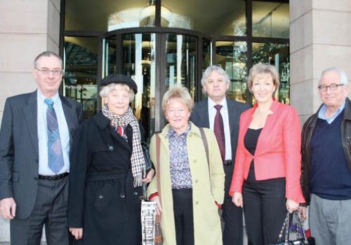 Timothy Stockton, Sylvia Ranawake, Judy Hillman, Peter Jones, Andrea Leadsom MP 