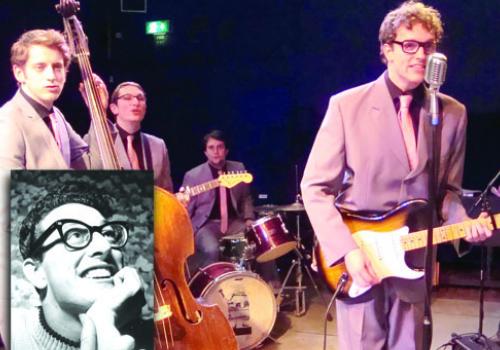 Rehearsals for the Buddy: The Buddy Holly Story musical