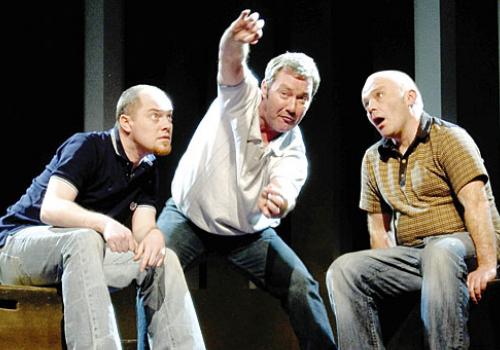 Chris Corrigan, Marty Maguire and Marc O’Shea in Chronicles of Long Kesh