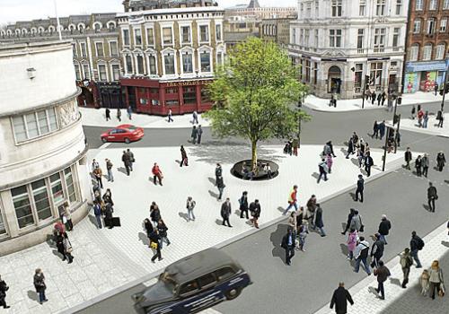 Artist’s impression of how the revamped Brittania Junction will look