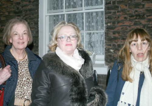 Ann Dixon, Councillor Angela Harvey and Terry Harper are fighting the sell-off