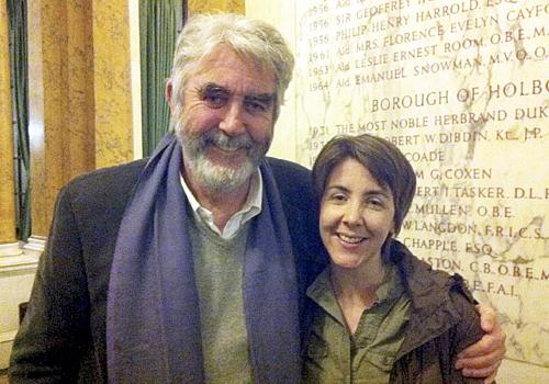 John Alderton with daughter Kate