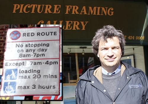 Paul Sacki was “livid” over parking fines received because of incorrect sign