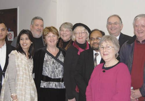 Labour’s launch: candidates for City Hall with MP Karen Buck, fourth from left