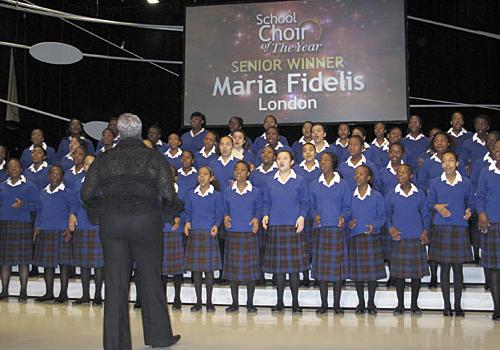 Maria Fidelis Convent School choir