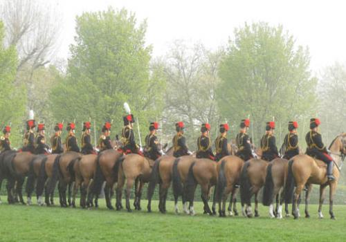  Last King's Troop parade for Regent’s Park