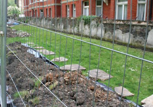 Some of the gravestones at St Mary’s