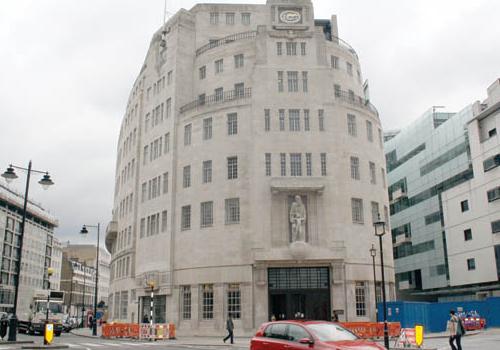 Broadcasting House at Portland Place