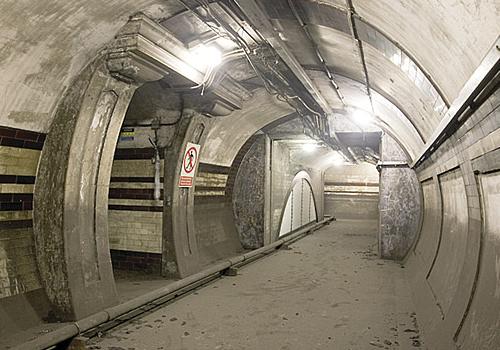 The unused tunnels of Kentish Town South