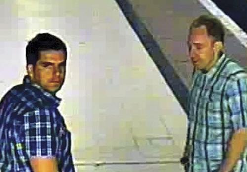 CCTV images of men police want to interview