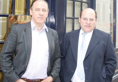 Solicitors Michael Cooper and David Whiteman 