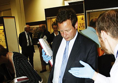 Ed Vaizey at the British Museum