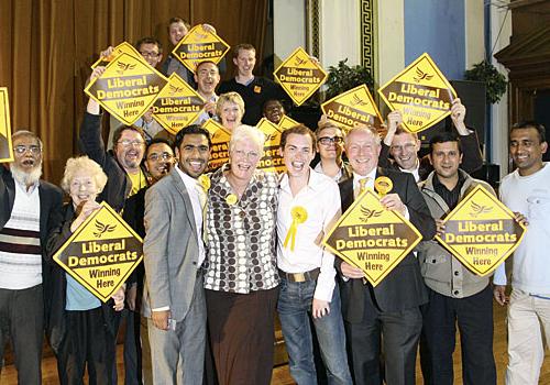 Camden Lib Dems celebrate their success in the Haverstock local election