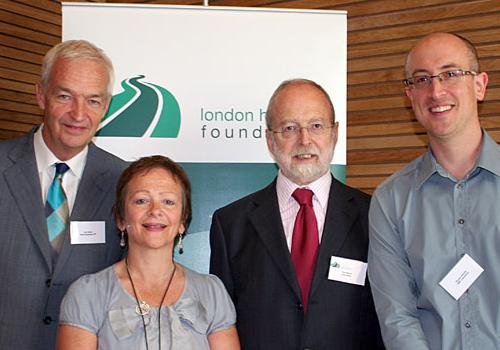 Jon Snow, Shelagh O’Connor, Don Wood and Daniel Currie