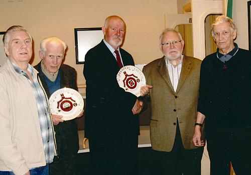 Hugh McDade, Jim Ward, Vic Heath, Chris Murphy and Andy Higgins