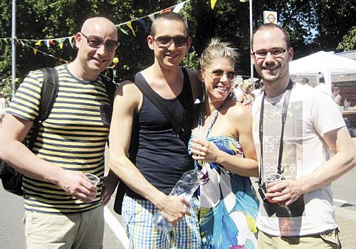 Rob McNee, Melinda Posch, Laszlo Ford and Ian Barnard