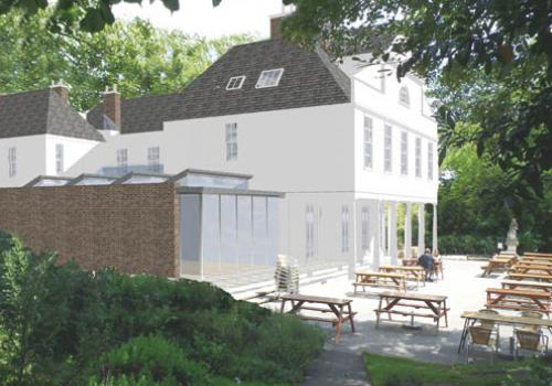 Artist’s impression of the proposed new-look Lauderdale House