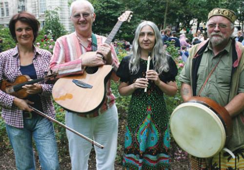 Musicians, The Northern Celts at the Queen's Square Fair