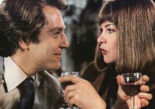 Glenda with George Segal in A Touch of Class 